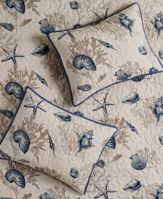 Bayside Quilted 6-Pc. Coverlet Set, King