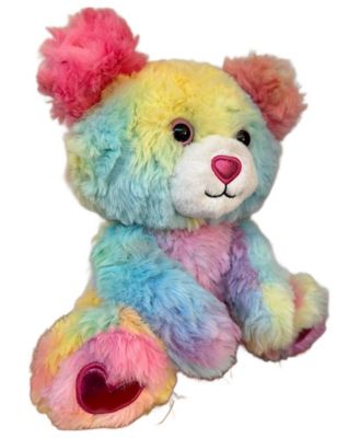 Tie-Dye Passion Bear Valentine's Plush