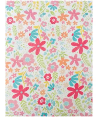 Bunny Prints Plush Easter Bunny 