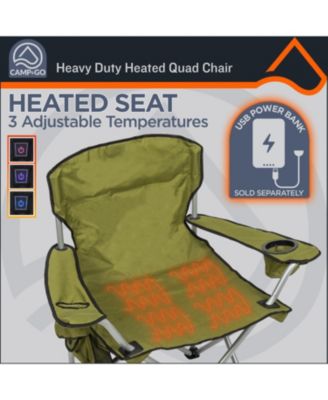 3 x 2 x 3 ft Moss Heavy Duty Heated Quad Chair