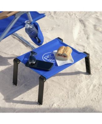 1 x 1 x 1 ft Blue Ultra Compact Fabric Folding Table