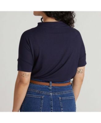 Plus Size Petra Liquid Jersey Top