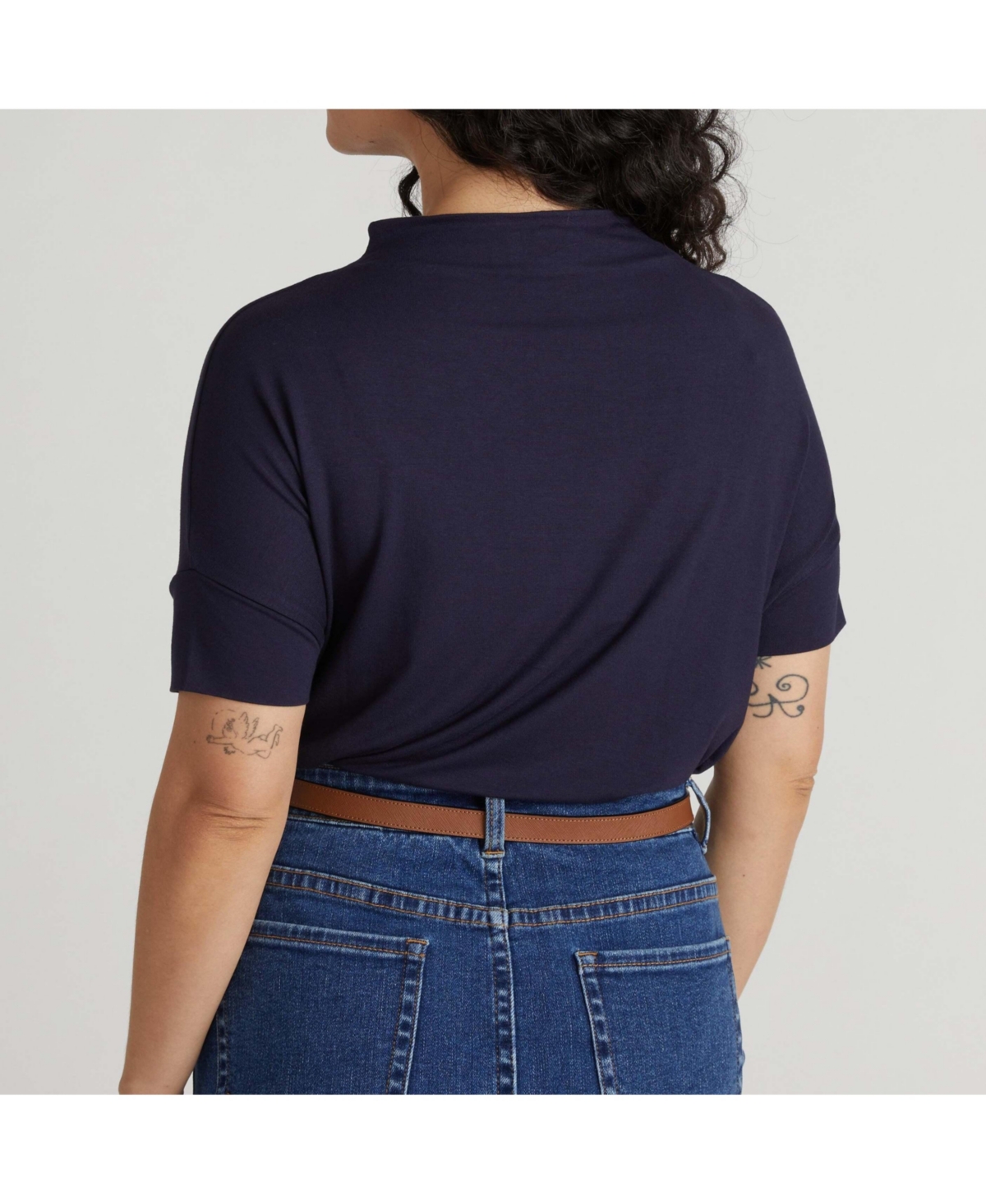 Universal Standard Plus Petra Liquid Jersey Top