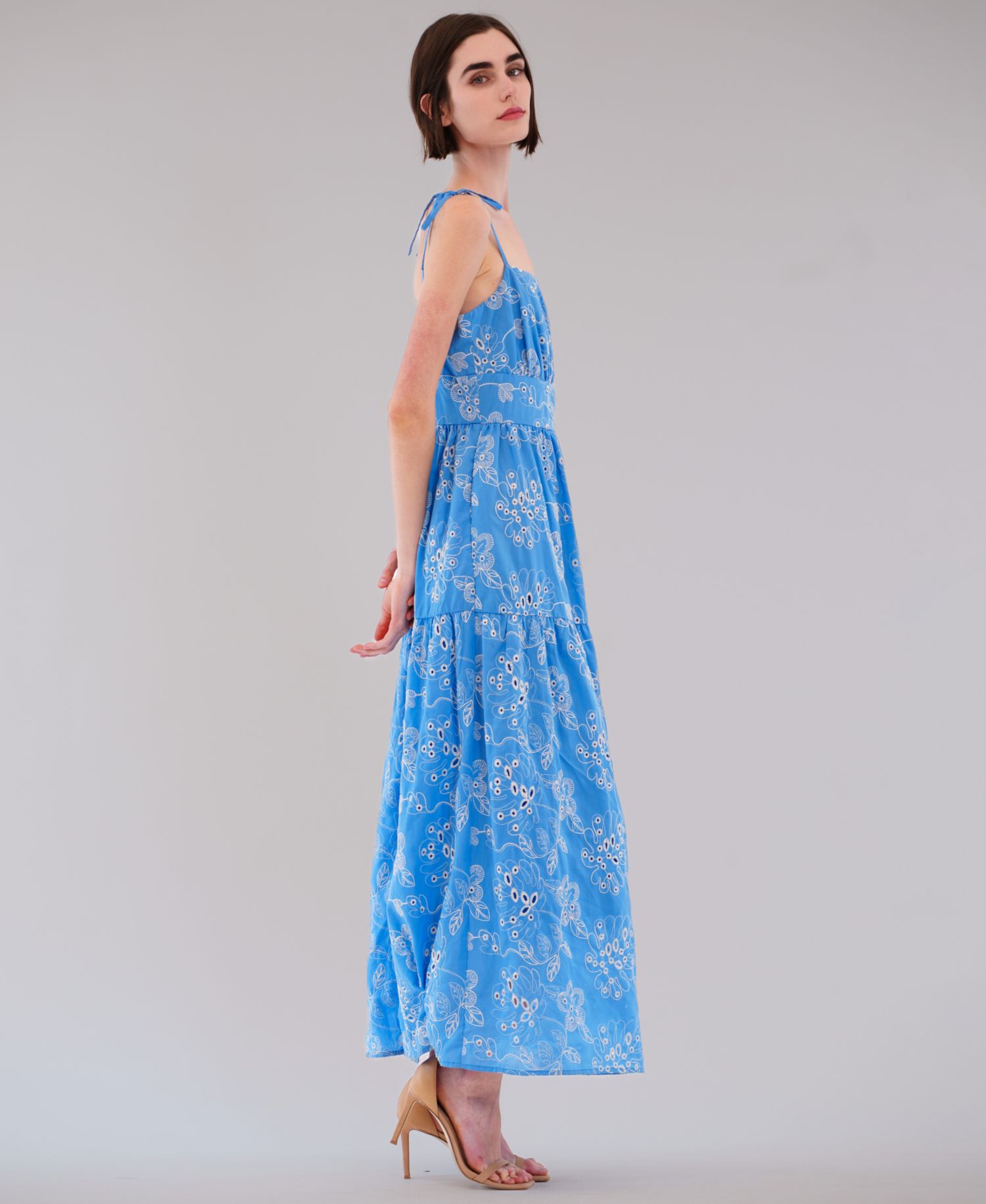 Women's Square Neck Maxi Dress
