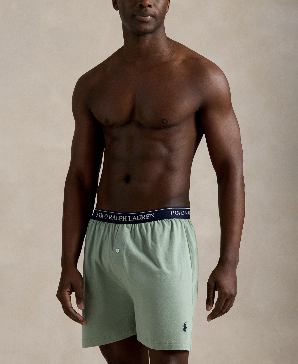 Polo Ralph Lauren Men's Classic Cotton Knit Boxer Briefs, 5-Pack Set