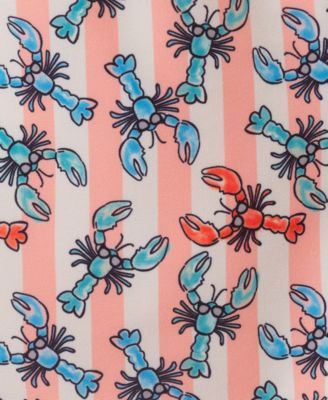 Boys' 2T-5 Crewneck Rash Guard and Printed Shorts, 2-Piece Set