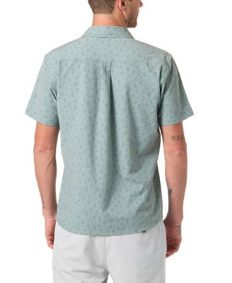 Men's Printed Short-Sleeve Shirt