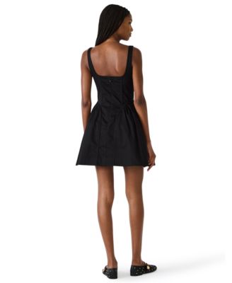 Juniors' Square Neck Short Dress