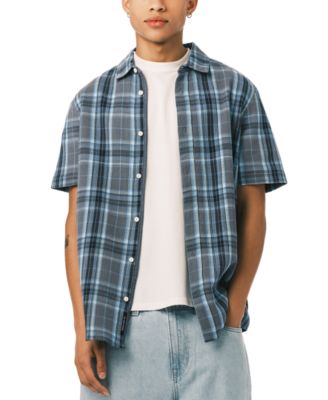 Men's Sulian Short-Sleeve Plaid Shirt