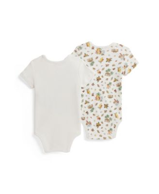 Baby Boys' Crewneck Bodysuits, 2-Pack