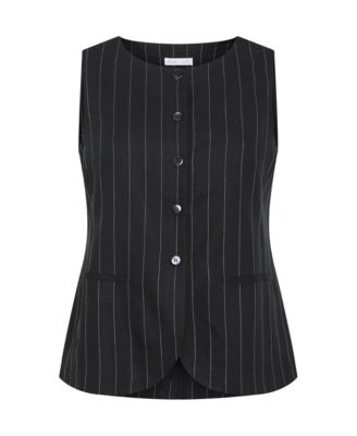 Women's Plus Size Kelly Stripe Vest