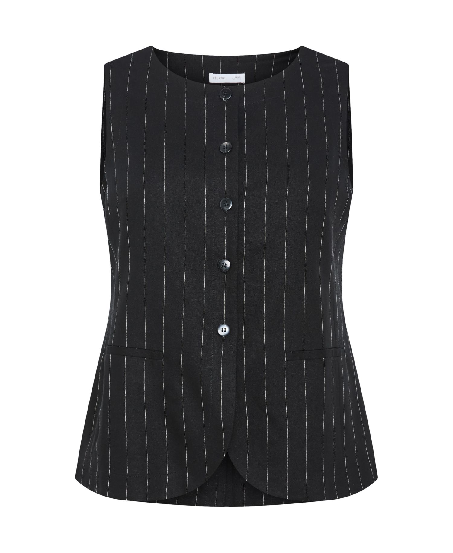Women's Plus Size Kelly Stripe Vest