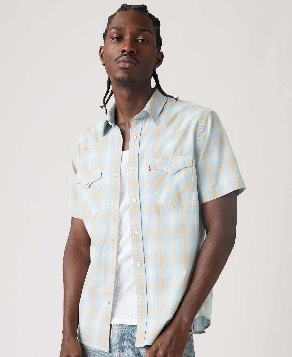 Levi's Men's Short-Sleeve Western Shirt