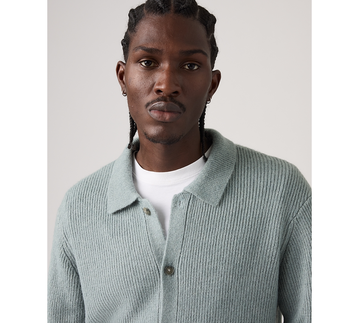 Levi's Men's Catalina Spread Collar Cardigan