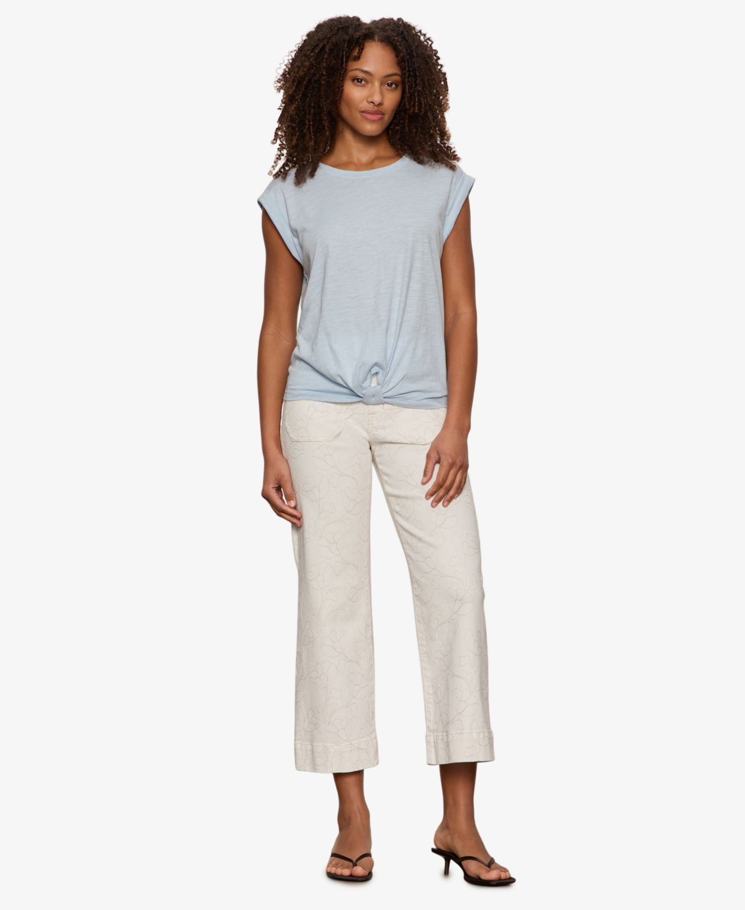 Women's The Marine Wide-Leg Crop Jeans