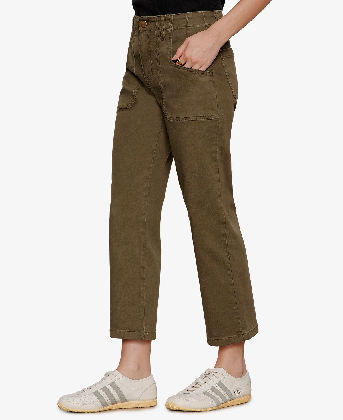 Sanctuary Women's Retreat Wide-Leg Crop Jeans view 3 — MAYCSS fashion products