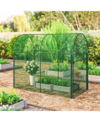 Crop Cage, 6' x 3' x 5' Large Plant Protection Tent,