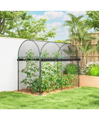 Crop Cage, 6' x 3' x 5' Large Plant Protection Tent,