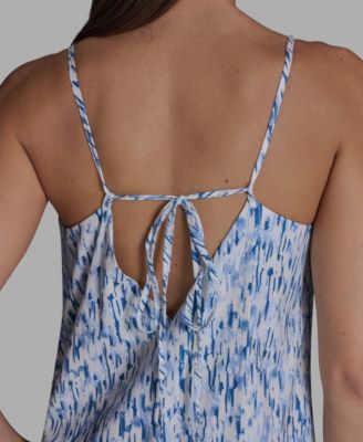 Women's Tiered V-Neck Midi Dress