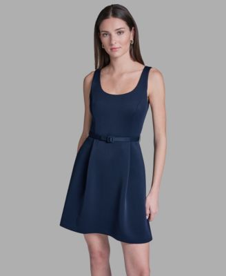 Women's Scoop Neck Mini Dress