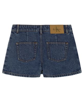 Girls' 7-16 Denim Wrap Front Skort