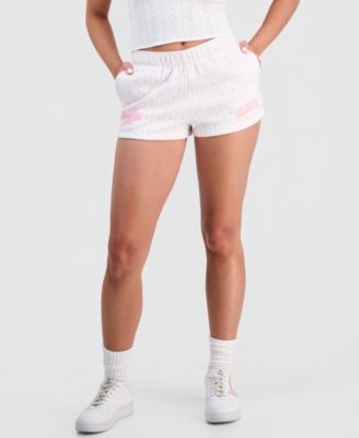 Juniors' Senior Ellie Fleece Shorts