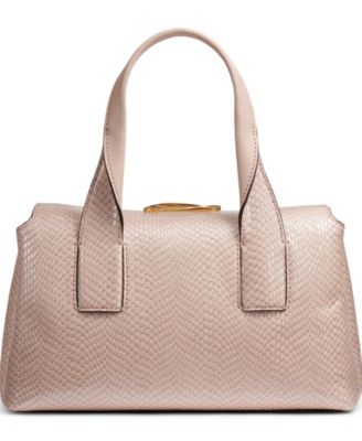 Magnetic Medium Amagansett Snake Satchel Bag