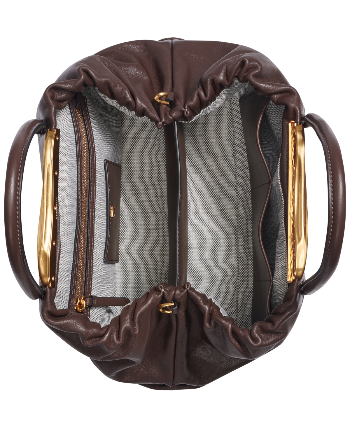 Donna Karan New York Poplin Satchel Bag
