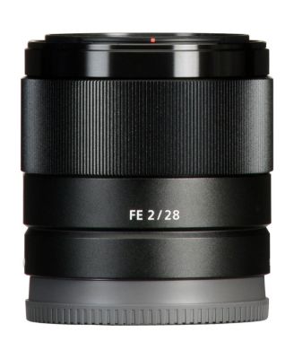FE 28mm f/2 Lens for Sony E, Bundle with 49mm Filter Kit, Cleaning Kit