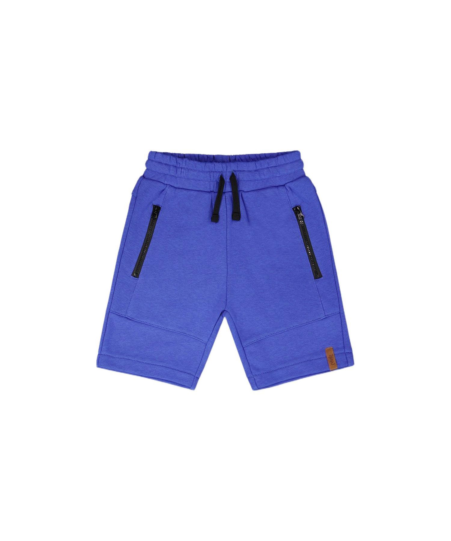 Little Boys French Terry Shorts with Cross Seams