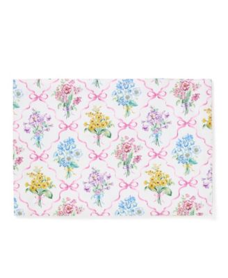 Bouquet Ribbon Placemat, 13" x 19"
