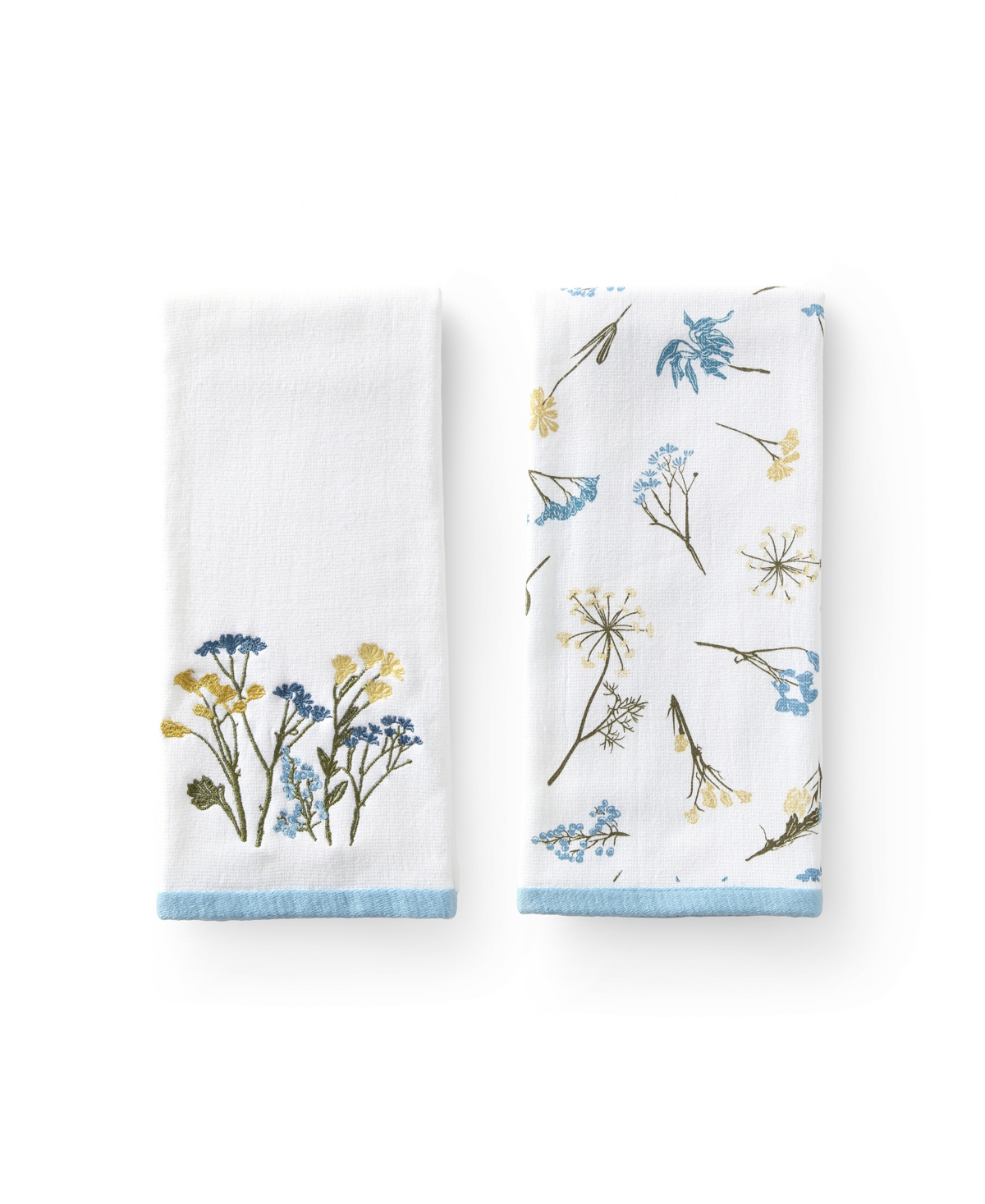 Lenox Wildflower Botanical Cotton 5-Pc. Kitchen Towels Gift Set