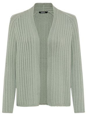 Women's Rib Knit Open Front Cardigan