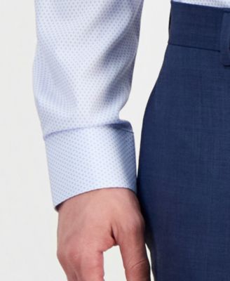 Men's Slim-Fit Performance Four-Way Stretch Dress Shirt