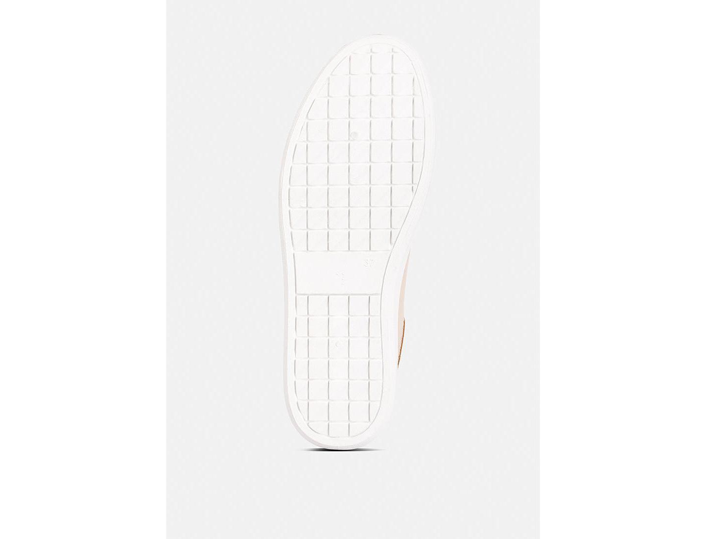 Женские кроссовки London Rag Enora Comfortable Lace Up, цвет: Светлый бежевый — фото 5