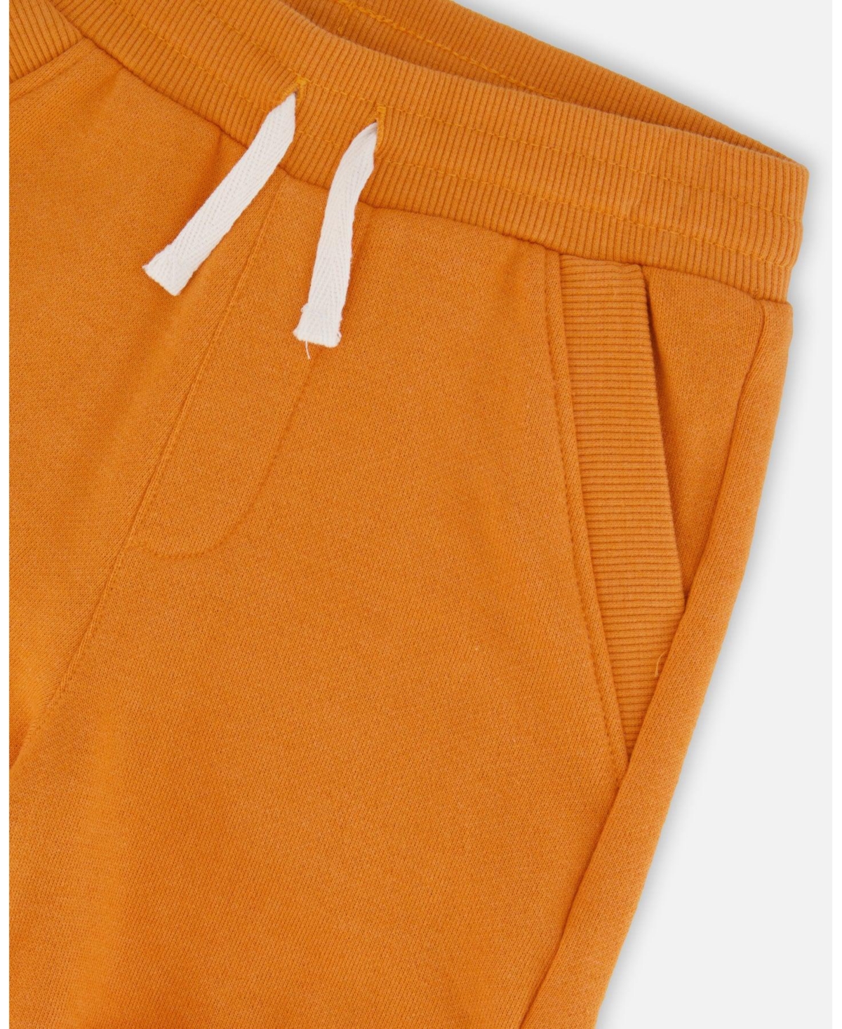 Deux par Deux Toddler Boys French Terry Shorts Orange - Toddler|Child