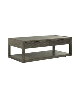 Industies, INC Cocktail Table Contemporary, Grey in Dusty Taupe Finish