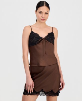 Women's Lace-Trim Cami Top