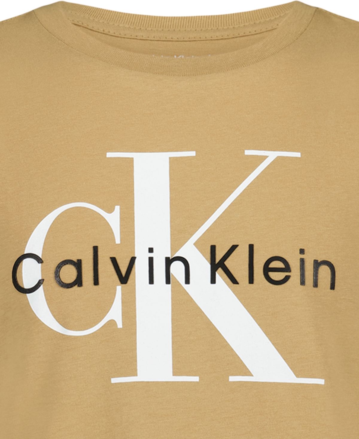 Calvin Klein Boys' 8-20 Monologo Crewneck T-Shirt