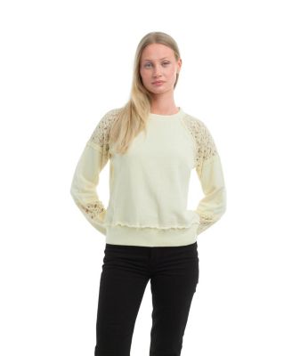 Women's Lace Details Sweatshirt