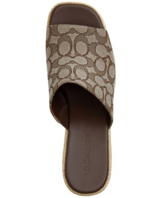 Women's Wedge Espadrilles Slip-On Sandals