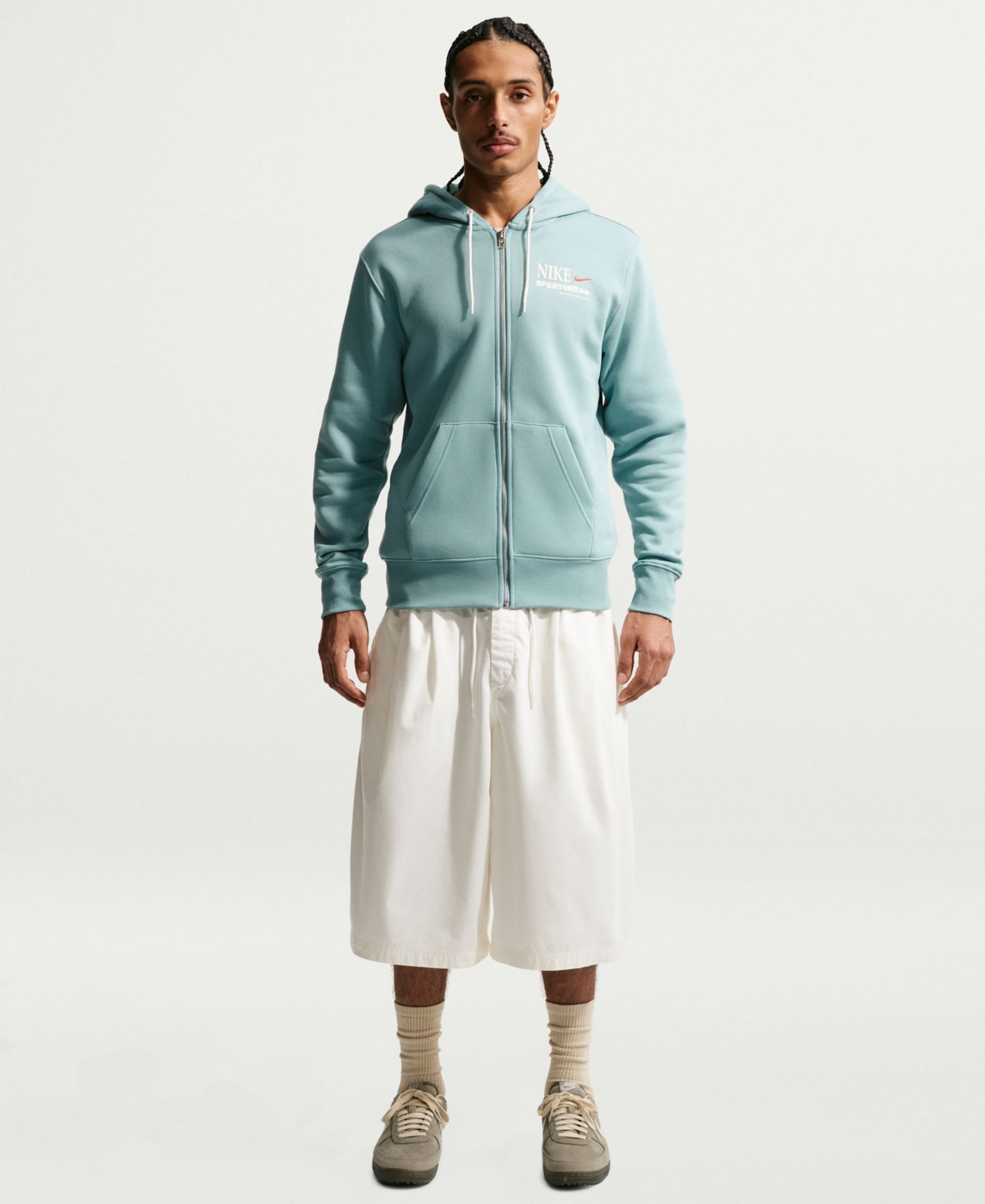 Nike Men's Sportswear Club Full-Zip Fleece Hoodie