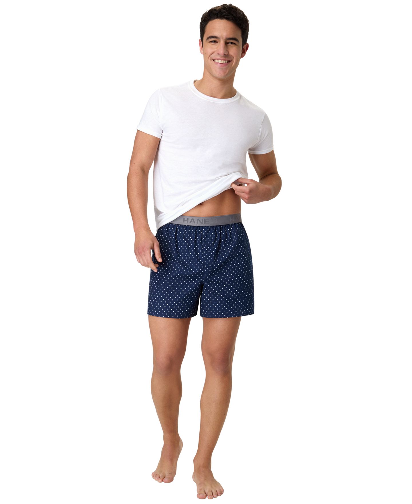 Трусы-боксеры Ultimate для мужчин, тканый, 4 шт. — Hanes, цвет: Assorted Colors — фото 2