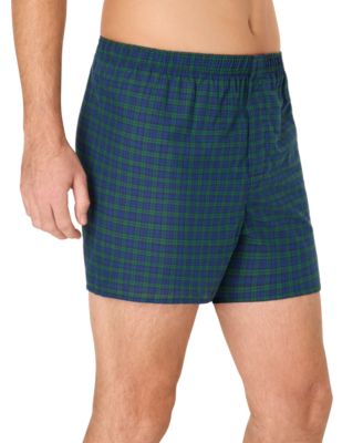 Men's Ultimate Printed Woven Boxers, 4-Pack