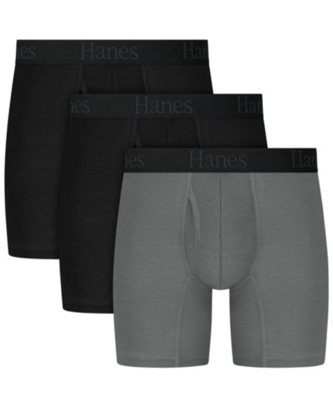 Трусы-боксеры Assorted для мужчин, 3 шт. — Hanes, цвет: Assorted Colors