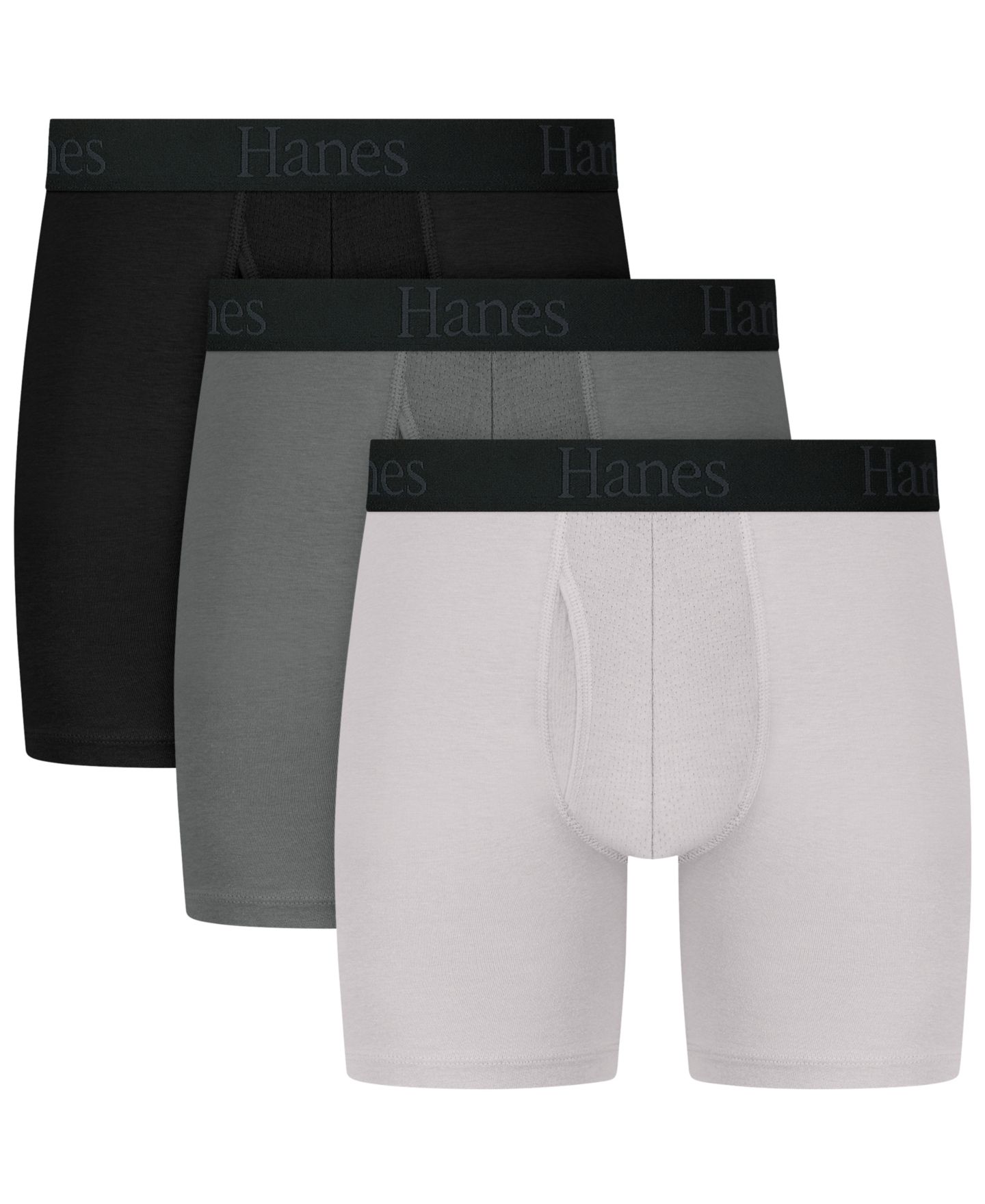 Трусы-боксеры Flex для мужчин, 3 шт. — Hanes, цвет: Assorted Colors — фото 1
