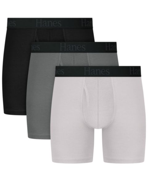 Трусы-боксеры Flex для мужчин, 3 шт. — Hanes, цвет: Assorted Colors