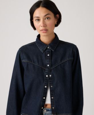 Premium Women's Logan Point Collar Shacket