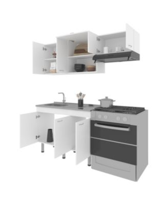 El Capitan Modular Kitchen Set - Complete Solution for Modern Kitchens with Storage, Kronos