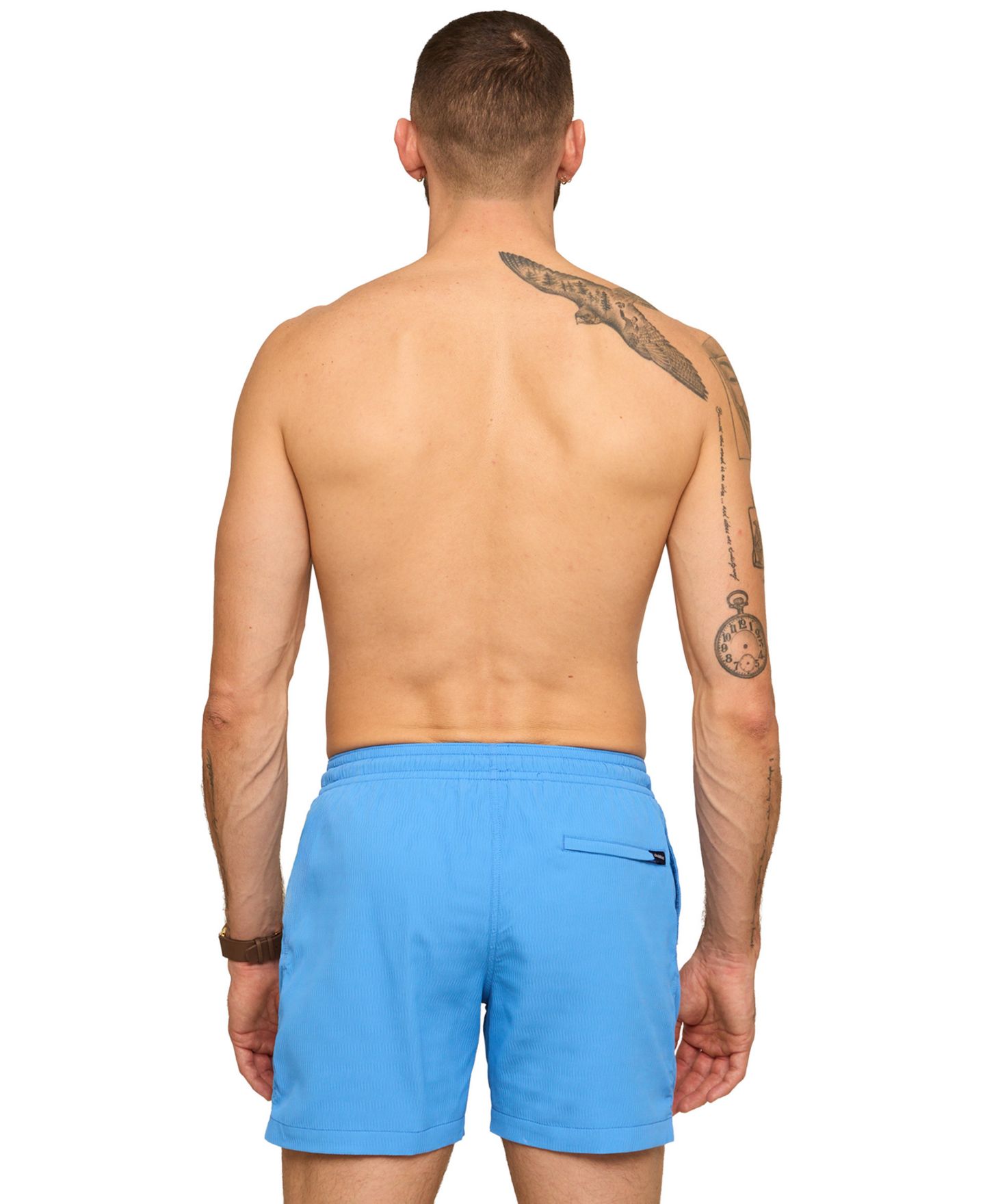 Плавки The Cascade Coolers 5.5" для мужчин — Chubbies, цвет: Средний синий — фото 3
